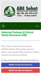 Mobile Screenshot of abesehat.com